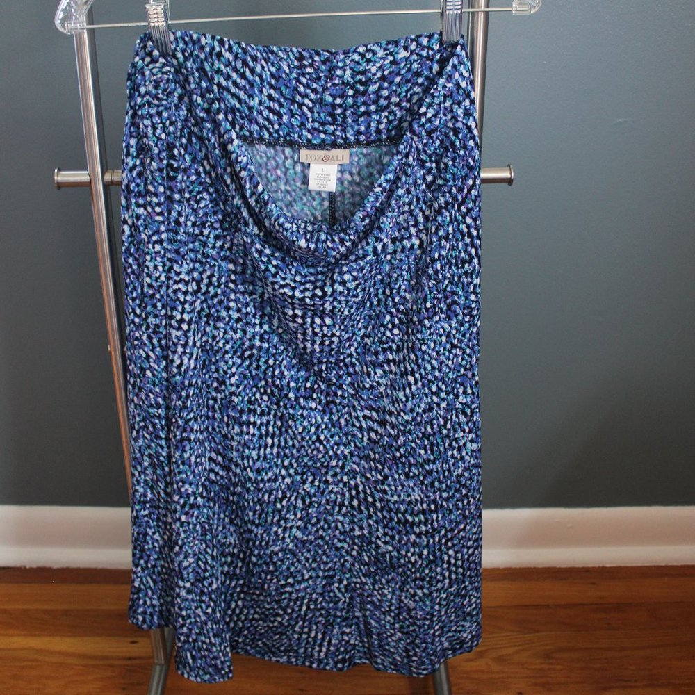 Roz & Ali Lightweight Print Skirt